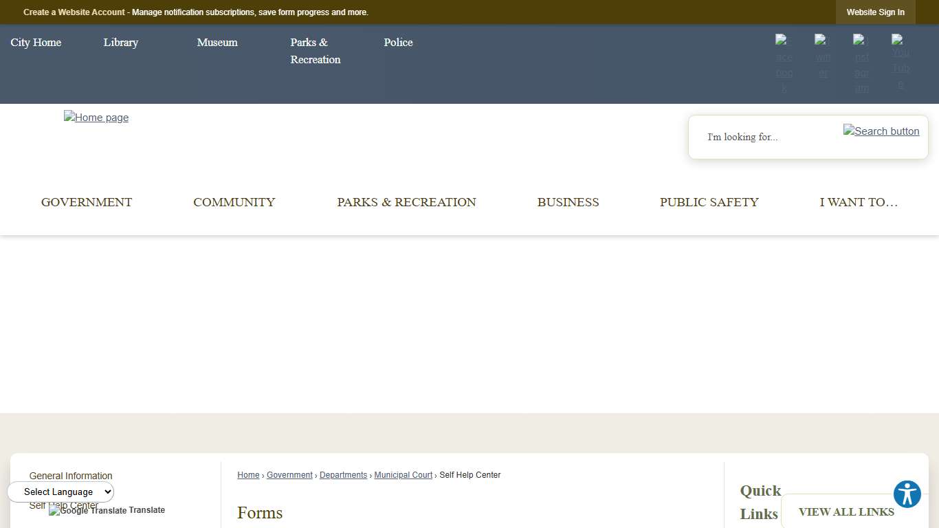 Forms | Fort Lupton, CO - Official Website